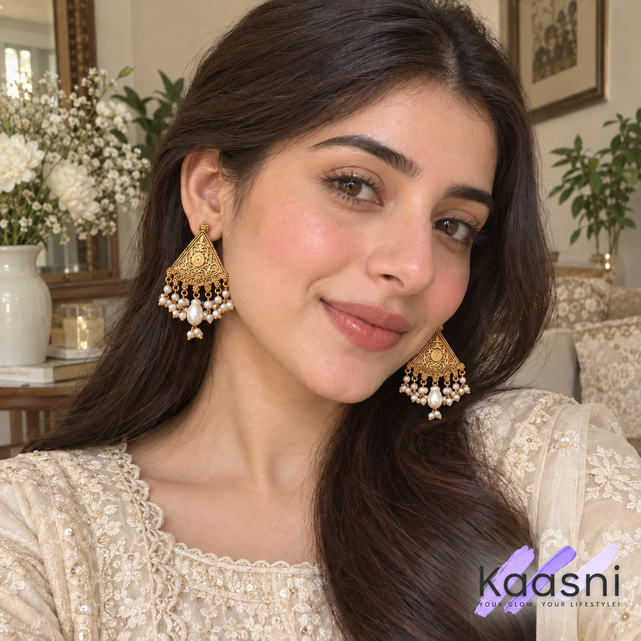 Laaj Antique Earrings