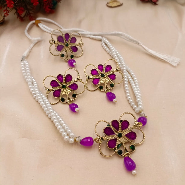 Purple Peacock Set