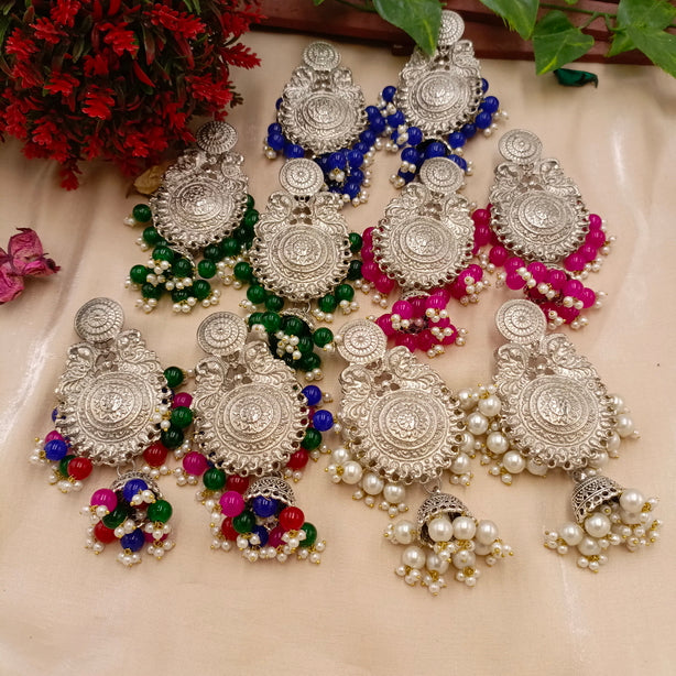 Silver Lush Jhumke