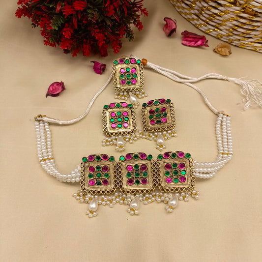 Vintage Rubix Pearl Set