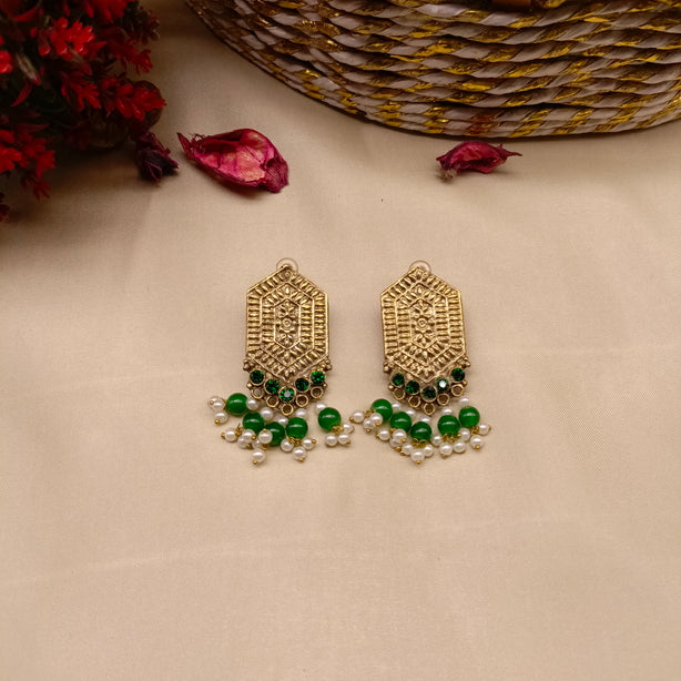 Antique Hexa Earrings
