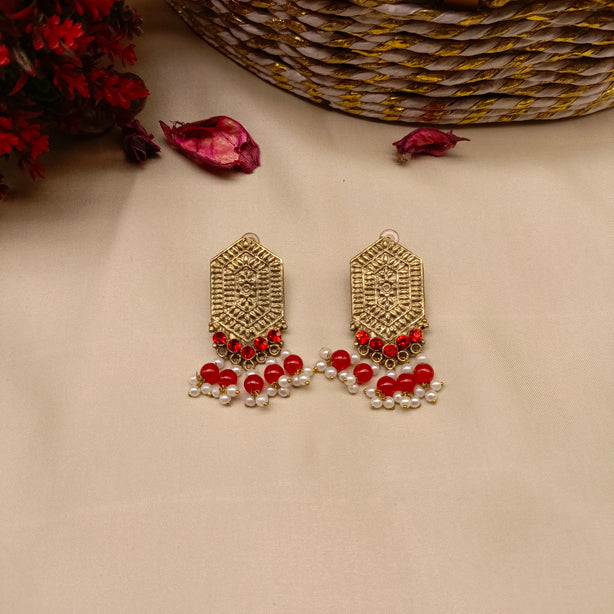 Antique Hexa Earrings