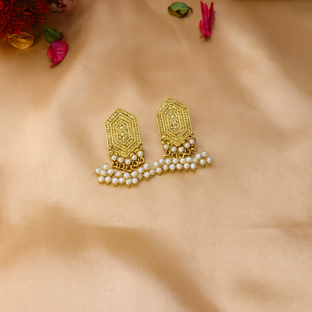 Antique Hexa Earrings