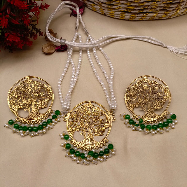 Bahaar Tree Set – Ethnic Afghan Jewellery for Festive Wear