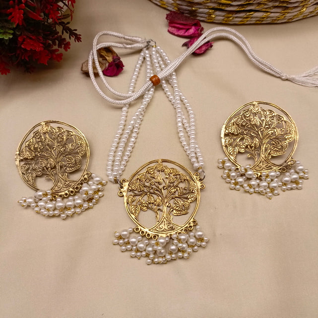 Bahaar Tree Set – Ethnic Afghan Jewellery for Festive Wear