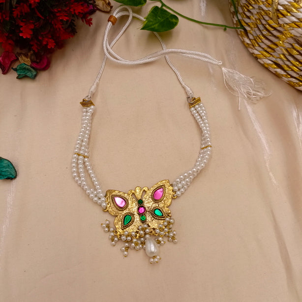 Handmade Big Butterfly Choker