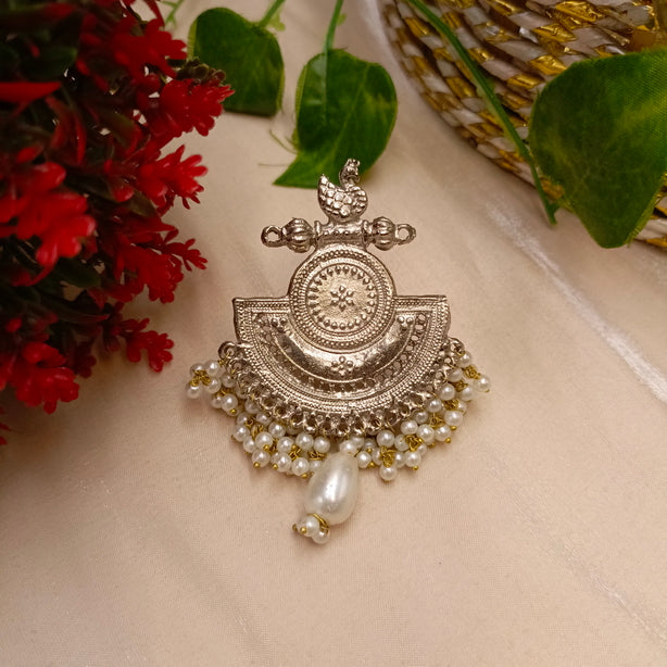Chandni Ring with Pearls