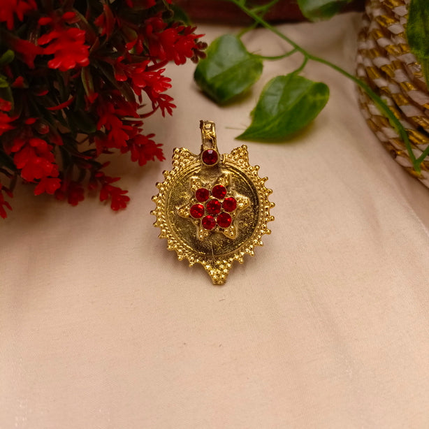 Vintage Coin Flower Ring - Adjustable