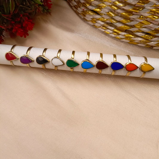 Small Drop Ring - Adjustable