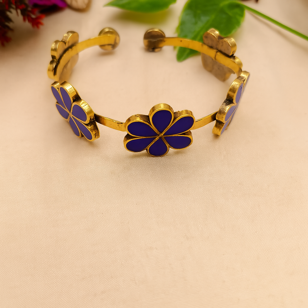 Handmade Flower Hand/Arm Cuff