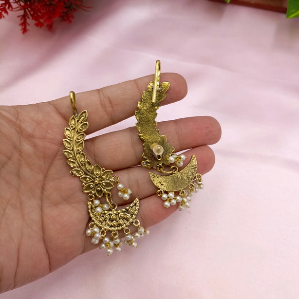 Antique Golden Earcuff Earrings