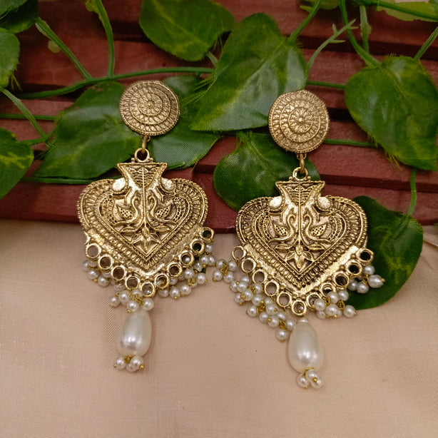Heart Charm Earrings