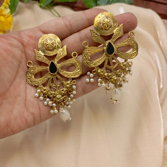 Imperial Earrings Antique Golden