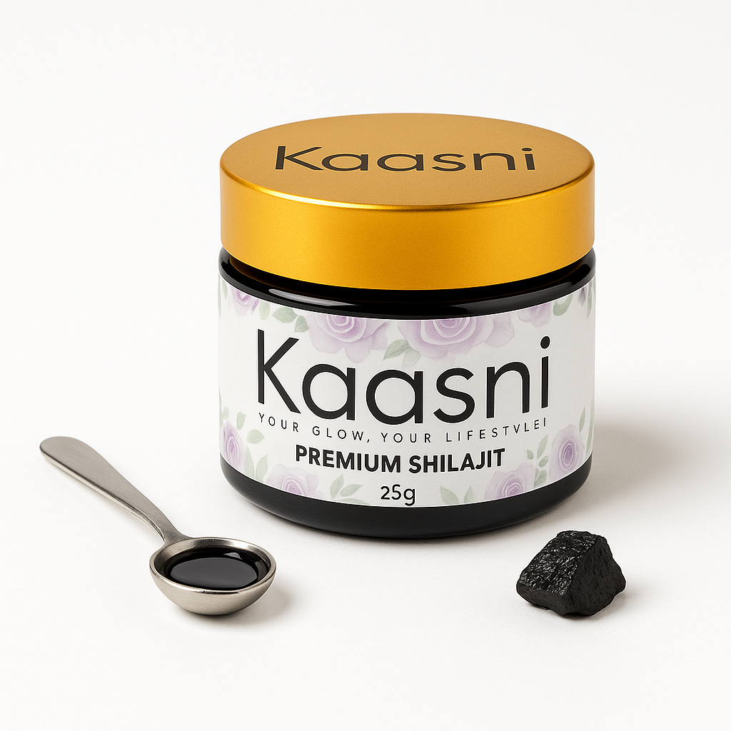 Kaasni Pure Himalayan Shilajit Resin – Natural Energy, Balance & Strength for Couples