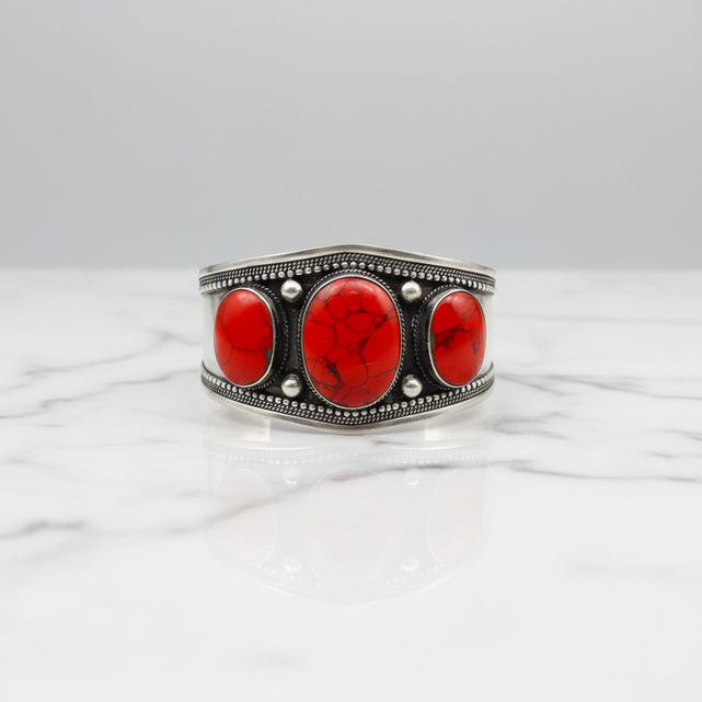 Kohistan Heritage Cuff | Handmade Afghan Vintage Cuff