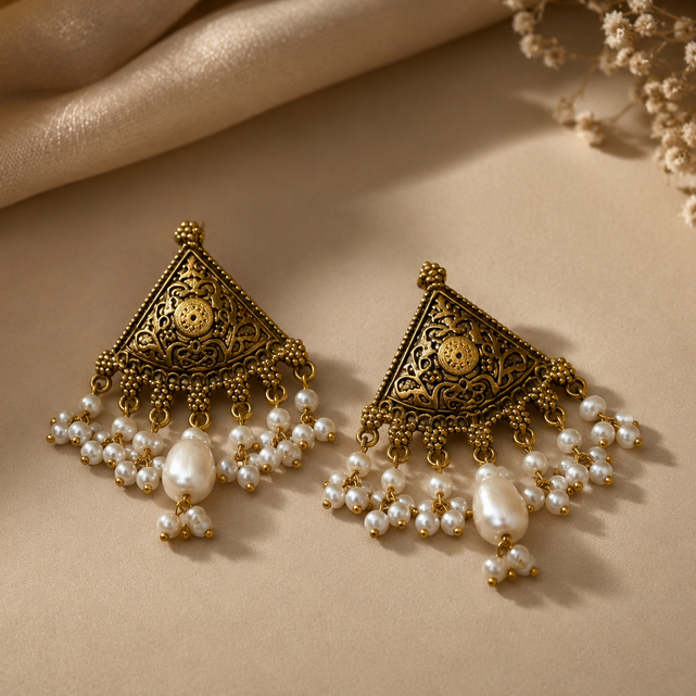 Laaj Antique Earrings