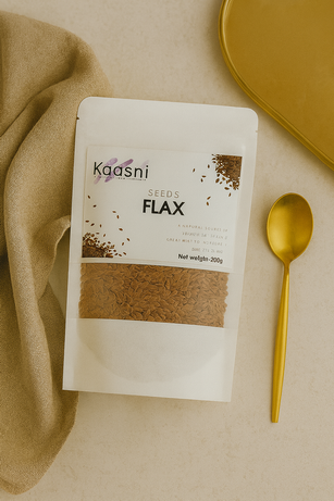 Premium Flax Seeds – Rich in Omega-3 & Dietary Fiber (200 g)