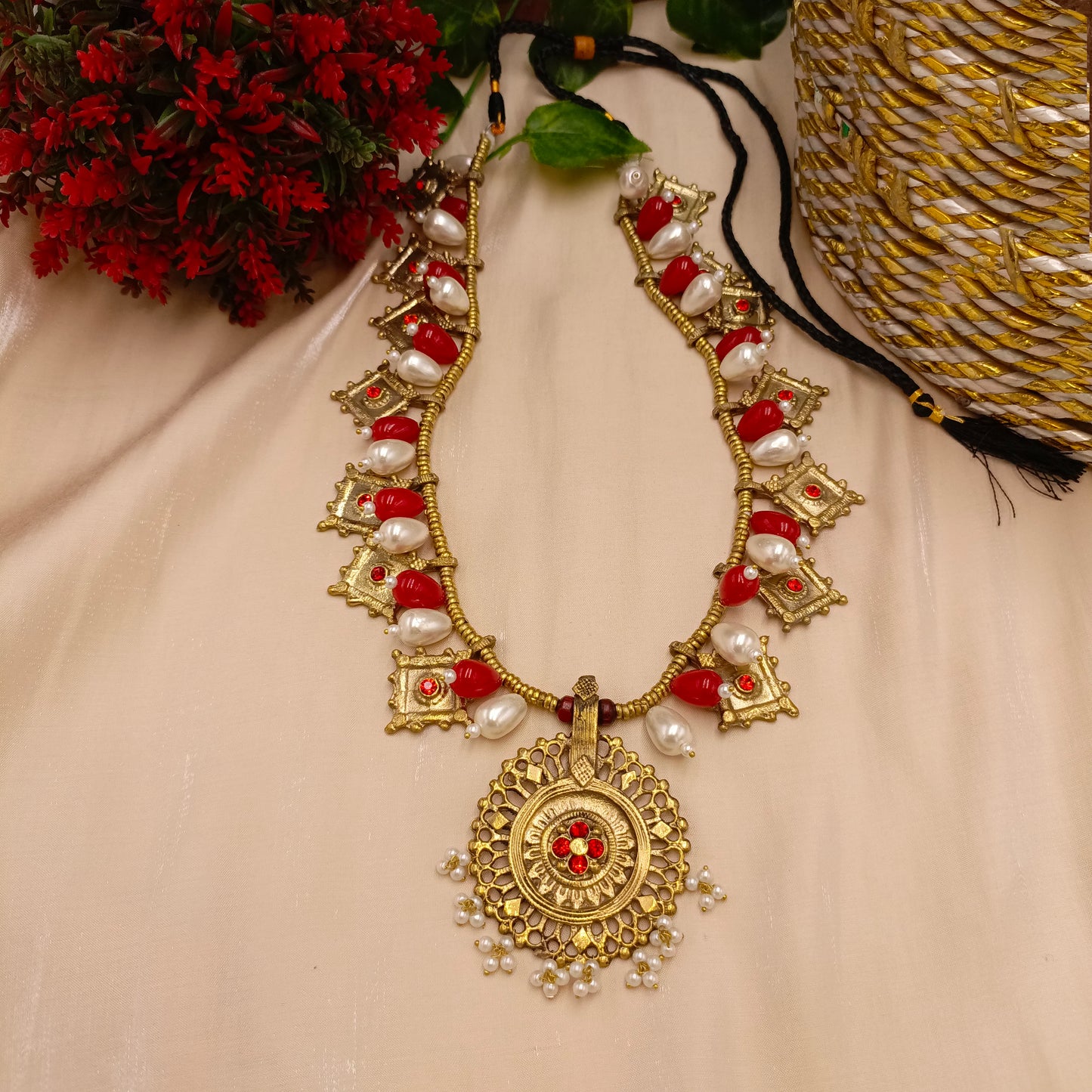 Round Afghani Long Mala