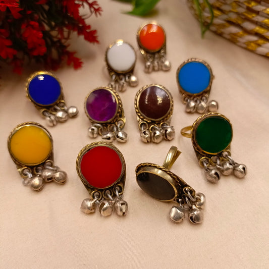 Round Ring with Ghungroo - Adjustable