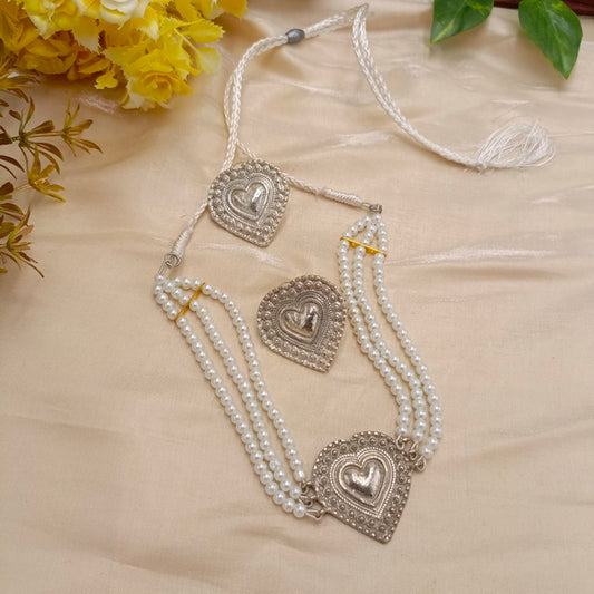 Silver Heart Set