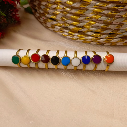 Single Stone Ring - Adjustable