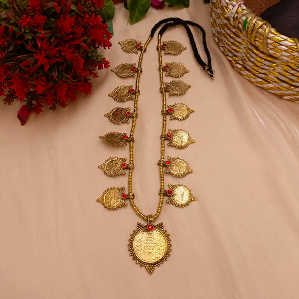 Antique Golden Mala - Indian Style