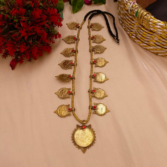 Antique Golden Mala - Indian Style