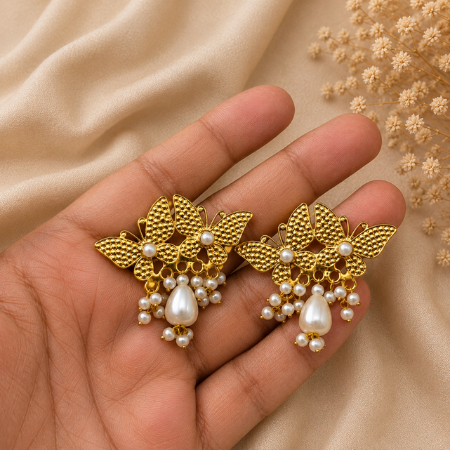Twin Butterflies Earrings
