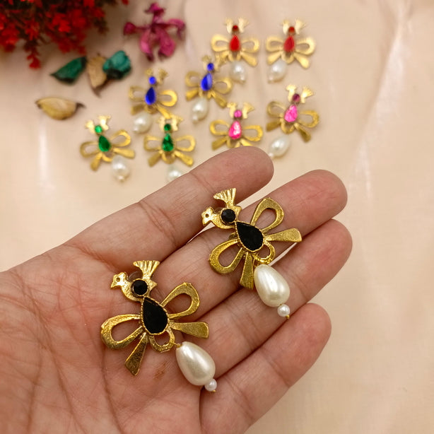 Vintage Bird Earrings