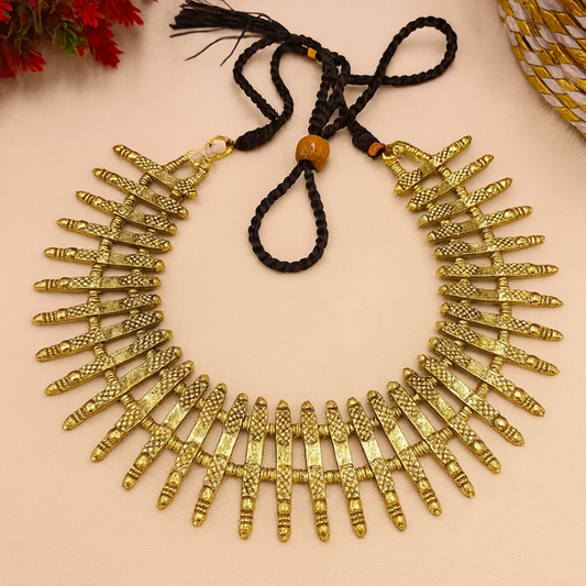 Antique Golden Tribal Choker