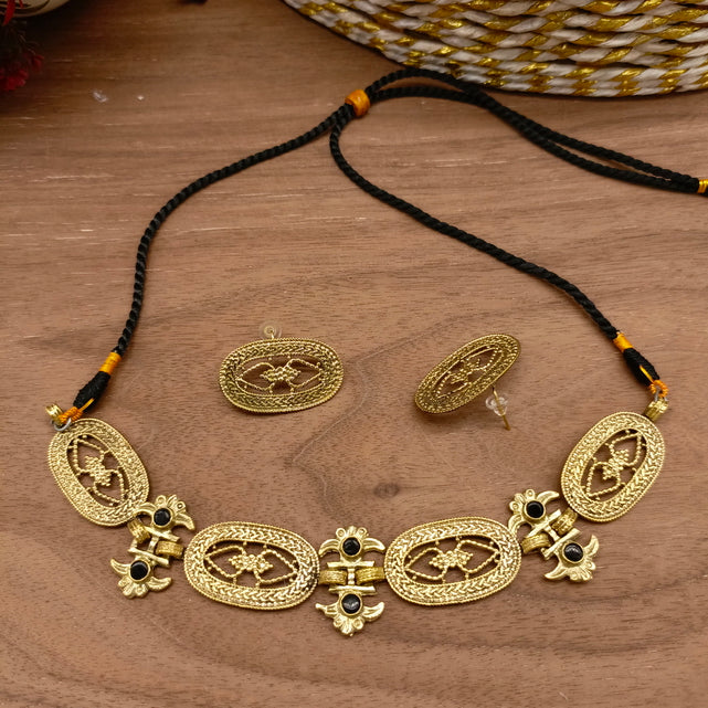 Zarqand Oval Jewellery Set – Premium Traditional Afghan Design
