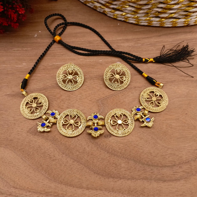 Zarqand Round Jewellery Set – Premium Handmade Afghan Design