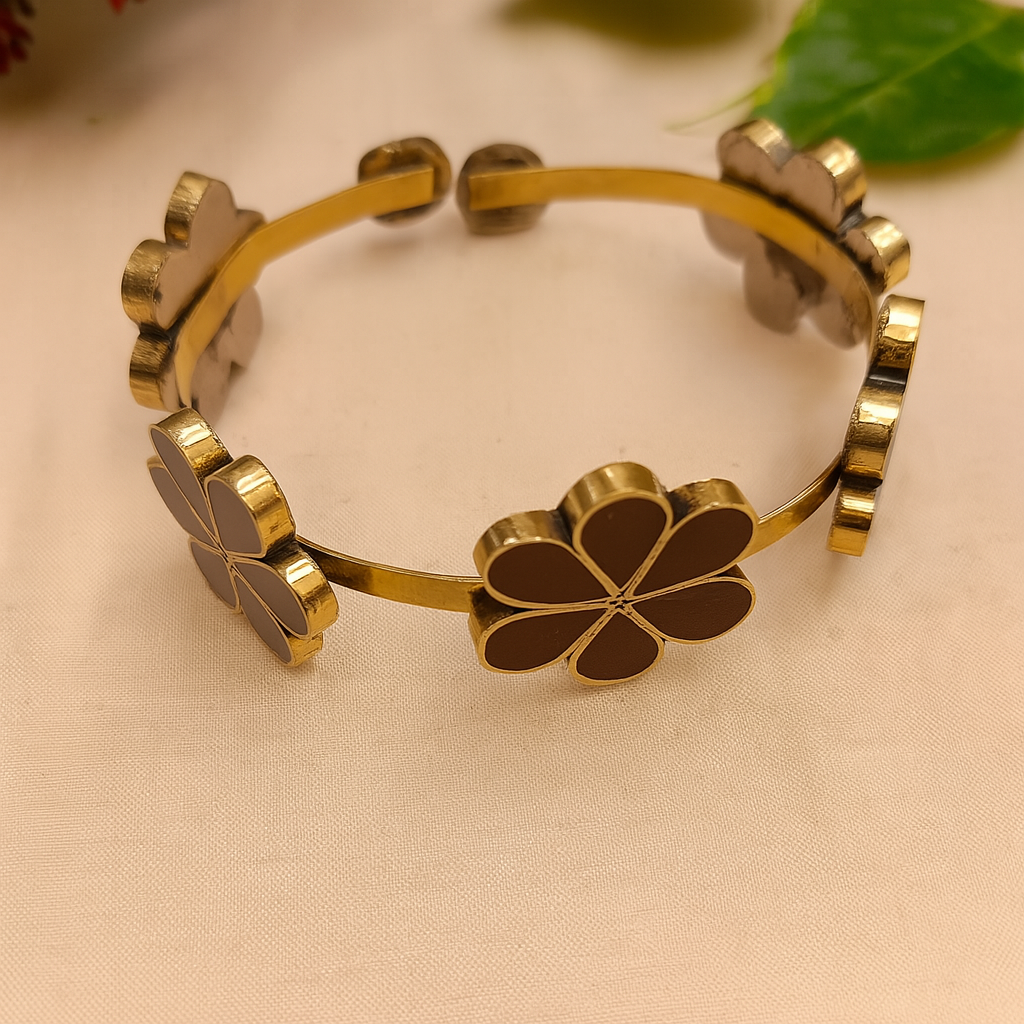 Handmade Flower Hand/Arm Cuff