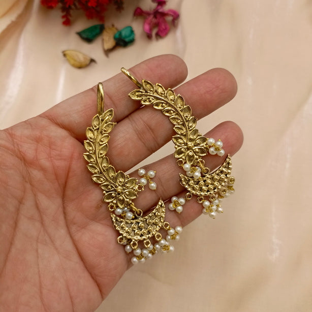 Antique Golden Earcuff Earrings