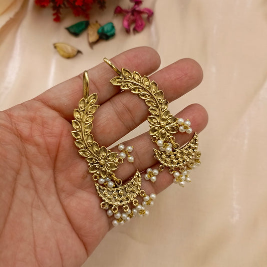 Antique Golden Earcuff Earrings