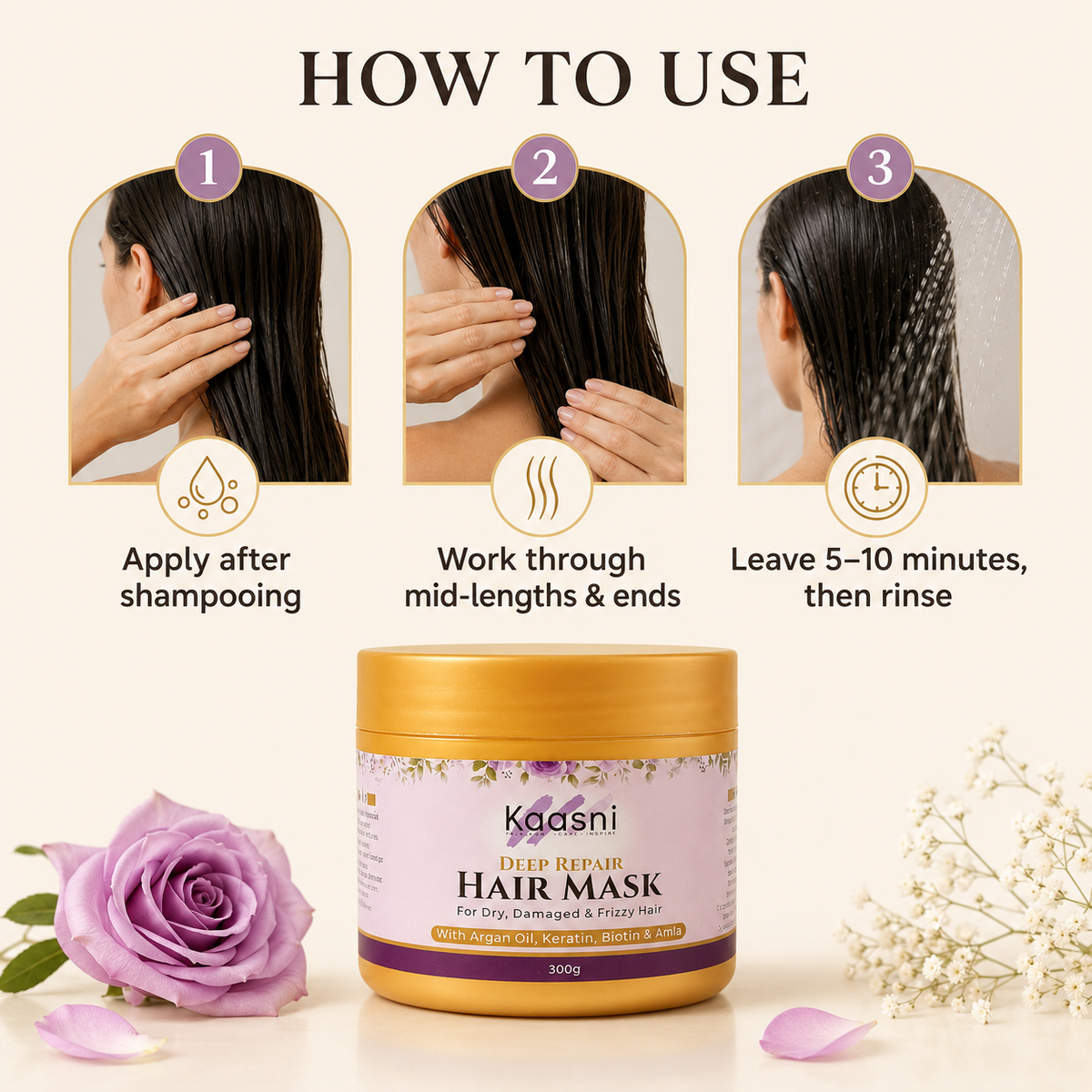 Deep Repair Hair Mask – 300g