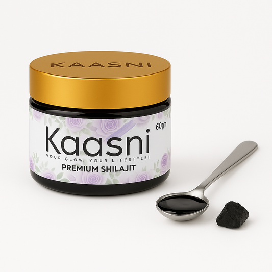 Kaasni Pure Himalayan Shilajit Resin – Natural Energy, Balance & Strength for Couples