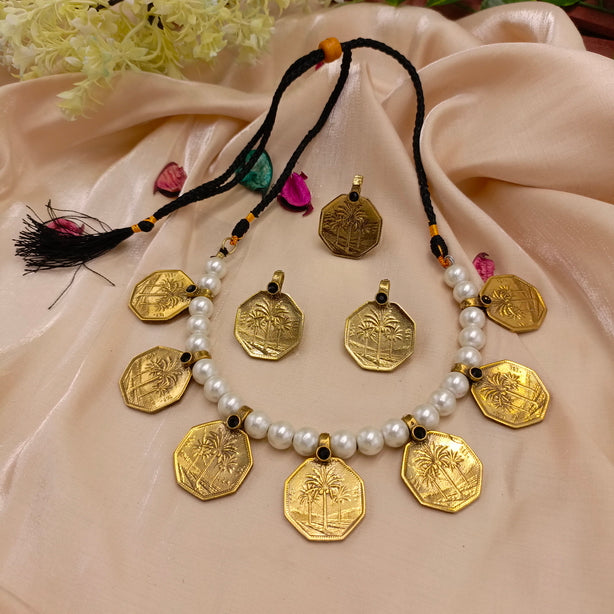 Golden Treasure Set - Kaasni Jewelry Pakistan