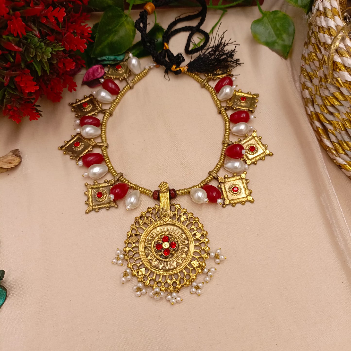 Round Afghani Necklace