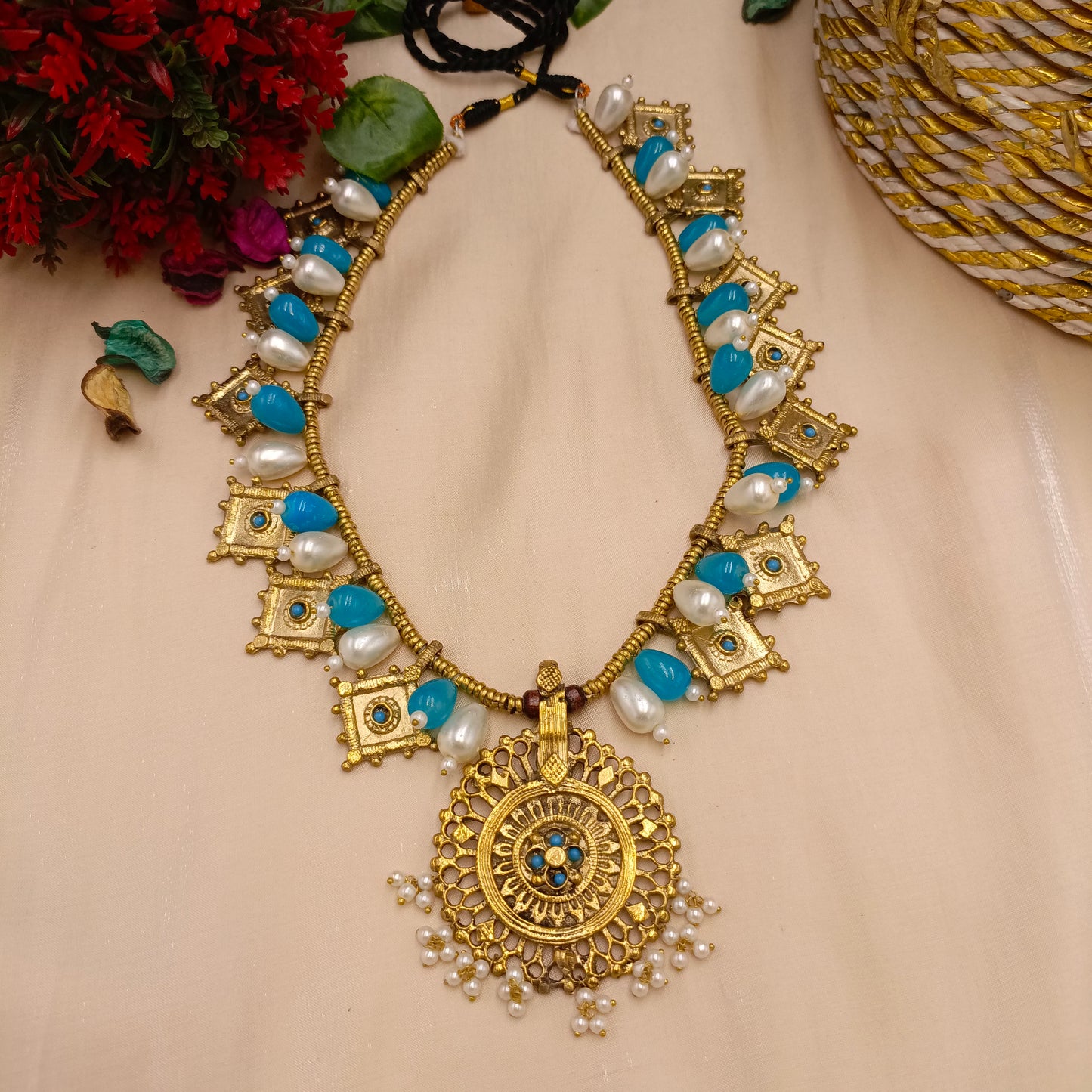 Round Afghani Long Mala