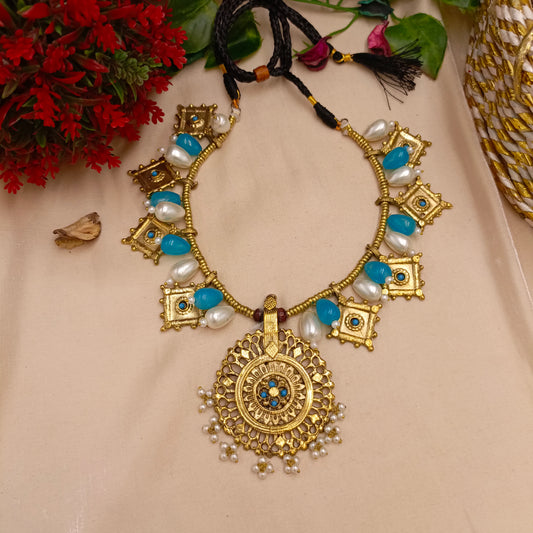 Round Afghani Necklace