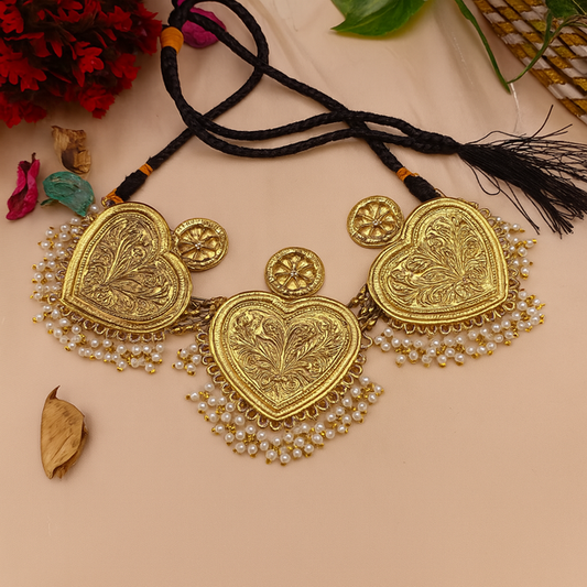 Tripple Heart Choker