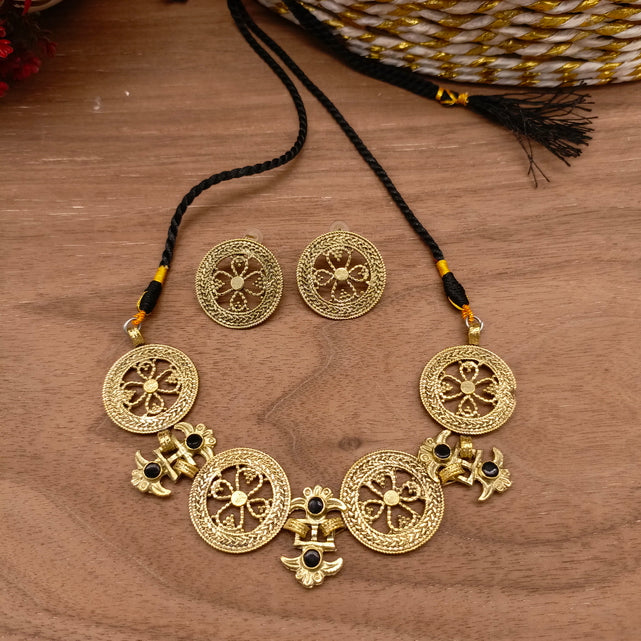 Zarqand Round Jewellery Set – Premium Handmade Afghan Design